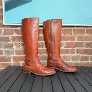 Vintage Frye Melissa Belted Tall Boot
